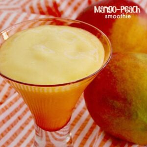 Mango-Peach Smoothie