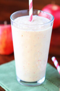 Apple Banana Smoothie with Peanut Butter